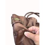 Cole Haan women’s leather brown purse clutch handbag SKU 6387 Photo 3