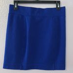 Lacoste Vibrant Blue Stretchy Mini Pencil Skirt Photo 1
