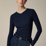 J.Crew  Tissue crepe long-sleeve T-shirt Photo 0