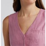 Madewell  Single Breasted Linen Vest New! Photo 3