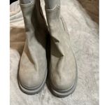 Dolce Vita Women Brody Fashion Boot Gray Size 11 Pull On Chunky Calf High‎ Photo 2