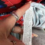 ZARA Floral Stretch Jersey Long Sleeve Belted Mid Length Dress Red Blue Vacation Photo 6