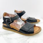 Miz Mooz  Haley‎ Leather Adjustable Low Wedge Sandals Size 42 US 10.5-11 Photo 3