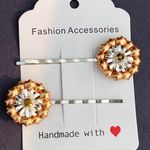 Handmade Stunning 3D Two-Tone 🌸 Flower Hair Clip  Photo 4