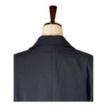 House of Harlow 1960 Blazer Women Small Black Cropped Rhinestone Fringe Coat Photo 4