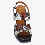 Tory Burch  Slingback snakeskin embossed leather sandal Photo 1