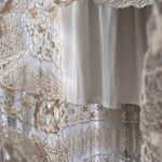 Lace Ivory J. Gee Maxi Sleeveless Boho Flowy Romantic Dress Women’s M Blouson Size M Photo 10