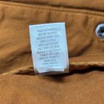 Garnet Hill  Jacket Womens Organic‎ Cotton Utility Full Zip Snap Button Brown 18 Photo 8