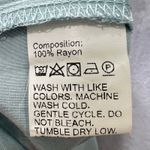 SheIn CURVE Maxi Dress Boho Embroidered Tiered Blue Long Sleeve 3XL Photo 4