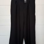 Torrid  Women’s 16 Short Black Twill Wide Leg Dress Pants New Office Core Career Photo 0