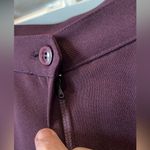 Jacqueline Ferrar  Vintage Dark Purple Midi Skirt Size 4 Photo 2