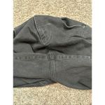 American Eagle super stretch hi rise slim flare black denim jeans size 14 short Photo 11