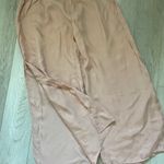 Berlook Cupro Side Split Pajama Satin Pants Pink (Small) loungewear swim coverup Photo 7