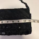 Chico's ELEGANT BLACK BEADED CLUTCH
SILK RIBBON THROUGHOUT CHAIN HANDLES Photo 11