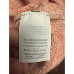 Madewell Ruffle sleeve sweater tee women's small knit cropped orange Photo 4