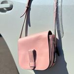 Banana Republic NWT  Soft Pink Crossbody Bag with Flap Closure Photo 1