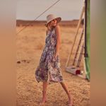 Anthropologie Selena Floral Jumpsuit Plenty by Tracy Reese Size M Purple Size M Photo 1