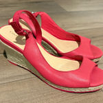 Cole Haan  Adelaide Mid Wedge Leather Nike Air‎ Shoes  Pink Size 6 Photo 0