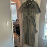 Guess Women's Striped Denim Overalls Photo 2