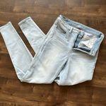American Eagle AEO  Super High Rise Stretch Jegging Light Wash Size 4 Regular Photo 6