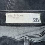 Rag and Bone  women’s size 28 black lace front jeans skinny slim leg fit Photo 4