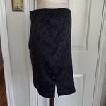 Tracy Evans Y2k vintage jacquard satin swirl print mini skirt Photo 7