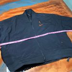 Nike WNBA CT Sun Black Full zip jacket size medium orange embroidered logo Photo 12
