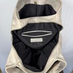 Free People  large cream gray washed tote purse 16x12x6.5" 11" handle Photo 4