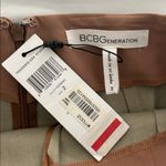 BCBGeneration BCBG Brown Leather Skirt Photo 3