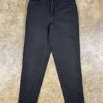 Vintage Ivy Brown Women's 8 High Waist Jeans Tapered Leg Black Denim Casual Photo 0