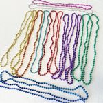 Mardi Gras Fat Tuesday Bead Necklaces Set of 15 Multiple Photo 4