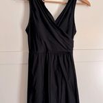 Lands' End  Swim Dress in Black Chic Coastal Beach Size 6 Photo 0