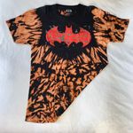 BATMAN Custom Black Bleach T Shirt / One Of A Kind Piece Size L Photo 4