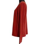 Peruvian Connection  Size XL  Top Blouse Long Sleeve Shirt Scoop Neck Photo 4