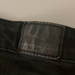 American Eagle Black  Jean Shorts Photo 2
