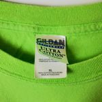 Vintage Y2K Xenadrine Hard Core Bodybuilding T Shirt Green XL Extra Large Solid Photo 11