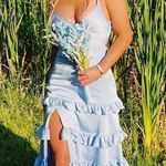 blue prom dress Size 2 Photo 4