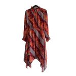 Soft Surroundings With tag  Woodland Manor Chiffon Maxi Dress Rosy Brown Women XS Photo 2