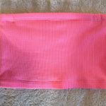 Gilly Hicks Hot pink strapless crop top  Photo 0
