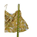 ZARA  Yellow Bohemian Crop Top  XS (37-6) Photo 4