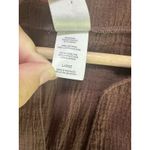 Baja Blue Swim Coverup 100% Cotton‎ Gauzy Brown Sequin Detail Size Large Beach Photo 2