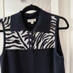 St. John  Sport Size Small Color Blue White Wool and Rayon Dress Photo 2