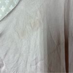 Free People Pink White Sun Up Tie Dye Tunic Top Photo 2