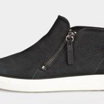 Ecco Women's Soft 7 Zip Bootie size 4 4 1/2 nubuck leather black Suede Photo 0