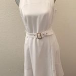 White House | Black Market WHBM white dress 8 New NWT medium Sleeveless GORGEOUS Photo 10