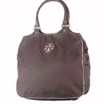 Tory Burch Large Brown Nylon Tote Photo 0
