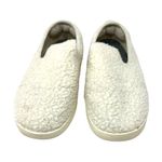 Allbirds  Size‎ 9 Slip Ons White Sherpa Wool Fuzzy Warm Rubber Sole Flats Photo 7