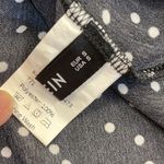 SheIn Polka Dot Black White Wrap Skirt Cami Mini Dress Smocked Back Photo 7