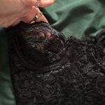 Victoria's Secret Vintage Gold Label Victoria’s Secret Black Lace Corset Top Photo 3