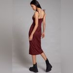 Hutch Anthro x  | Red Plaid Bustier Midi Dress | XS Photo 2